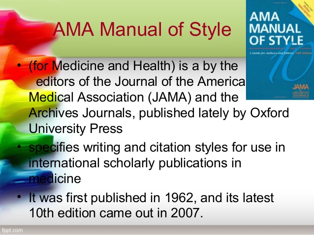 ama manual of style 10th edition